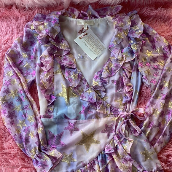 🎀LoveShackFancy Findlay Wrap Dress🎀 - Picture 4 of 11